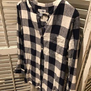 Old Navy Plaid Tunic
